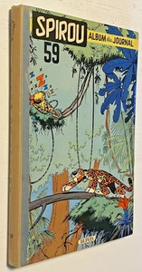 Reliure Recueil Album du journal SPIROU N° 59 - 1956 - Bel Etat. Cote BDM 120 € - Imagen 1 de 6