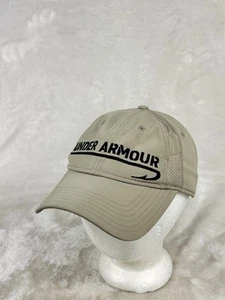 Under Armour Fishing Hat - Baseball, Snapback, Khaki, Snapback - Stretch Outdoor - Picture 1 of 7
