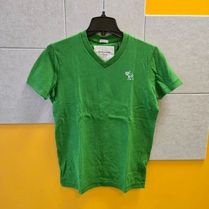 Abercrombie & Fitch short sleeve Green color for mens Size S Free Shipping!! - Picture 1 of 5