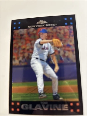 2007 Topps Chrome - Tom Glavine #165 New Mint Free Shipping - Image 1 of 2