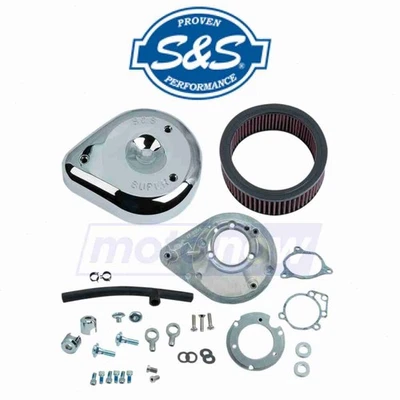 S&S Cycle Teardrop Air Cleaner Kit for 2016-2017 Harley Davidson FXSB dz - Image 1 of 4