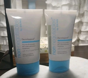 2x SKINN DermAppeal Mikrodermabrasion Behandlung 2oz - Sanftes Gesichtspeeling - Bild 1 von 1