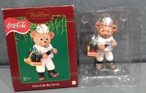 *NUEVO EN CAJA* Tarjetas Carlton de colección “coca cola boy server” 2003 adorno en caja - Imagen 1 de 5