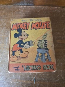 VINTAGE 1946 WHITMAN BETTER LITTLE BIG BOOK MICKEY MOUSE AND THE LECTRO BOX - Bild 1 von 15