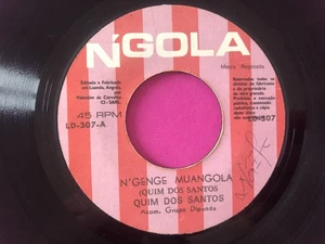 Quim Dos Santos - N'Genge Muangola / Cristina (7",45 RPM) (Very Good (VG)) - Fol - Picture 1 of 2