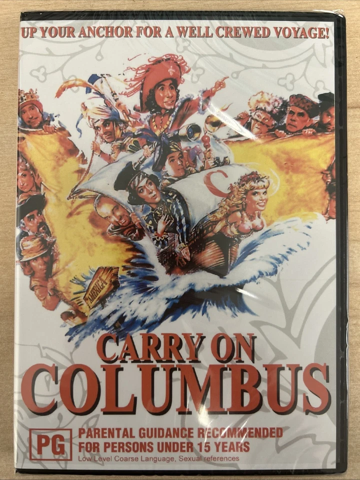 Carry On Columbus DVD - Rik Mayall, Jim Dale, Alexie Sayle - UK Compatible - Image 1 of 2
