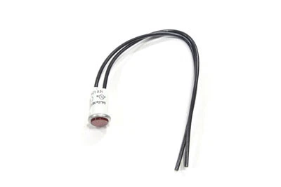 Lámpara indicadora tipo presión aceite rojo se adapta a Harley Davidson Foto 1 de 2