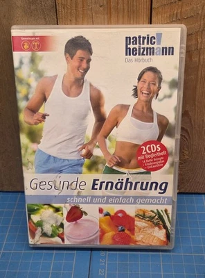 Gesunde Ernährung: Das Hörbuch: 2 CDs mit Begleitheft von Patric Heizmann OVP - Bild 1 von 3