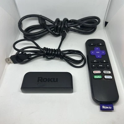 Reproductor de transmisión Roku 3900x Express HD con control remoto - negro Foto 1 de 4