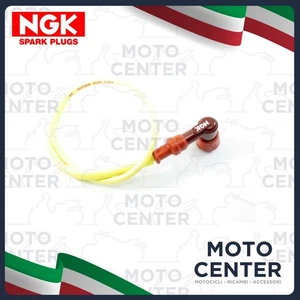 Mount Spark Plug NGK Racing with Cable Yellow IN Silicone LY11 For Scooter - - Bild 1 von 1