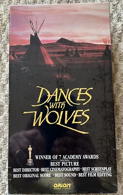 Dances With Wolves VHS NEW UNOPENED SEALED, Best Picture - Image 1 of 3