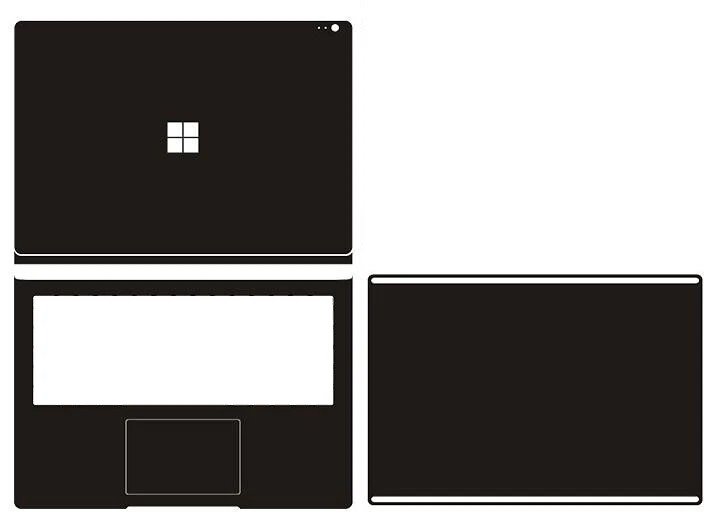 Customize Style Precut Skin Sticker Cover For 2020 Microsoft Surface Book 3 13.5 - Image 1 of 4