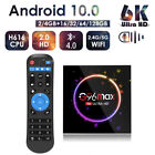 TV Box Android 10.0 Quad Core HD 6K Media Stream Player Mini PC 2.4G/5G WiFi US