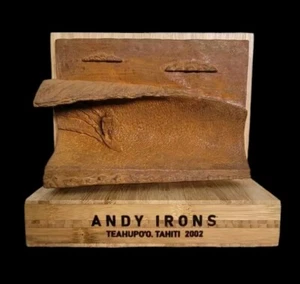 Andy Irons Surf Skulptur von Dave C Reynolds Hall Of Fame Programm & Einladung  - Bild 1 von 6