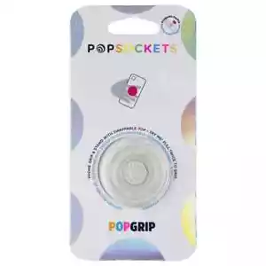 PopSockets PopGrip with Swappable Top for Phones and Tablets - Clear - Picture 1 of 1