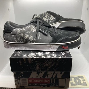 DC Shoes Methamphibian 2006 301165 Black/White Size 11 - Picture 1 of 12