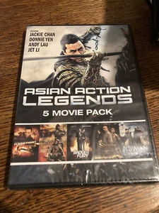 Asian Action Legends 5 Movie Pack DVD NEW SEALED - Picture 1 of 1