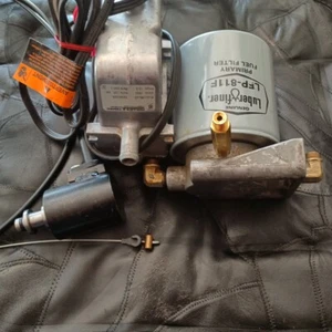 Ford 6.9-7.3 Compression Shift Cable, Oil Filter, &Base, Oil Heater - Picture 1 of 3