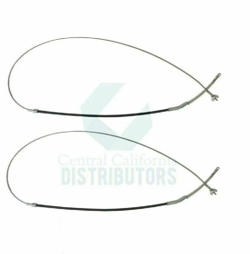 JUEGO DE 2 CABLES DE FRENO DE EMERGENCIA 3460 MM VOLKSWAGEN T2 TRANSPORTER BUS 1960-1963 Foto 1 de 1