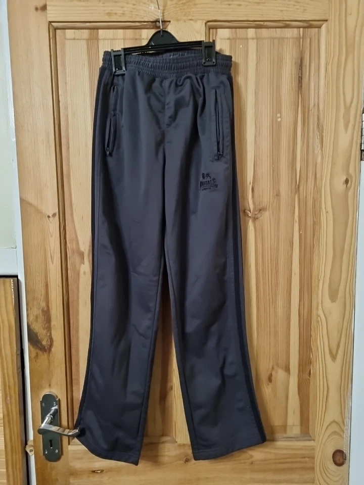 Lonsdale Tracksuit Bottoms/ Joggers Boys 9 - 10 Years Grey Sports - Image 1 of 1
