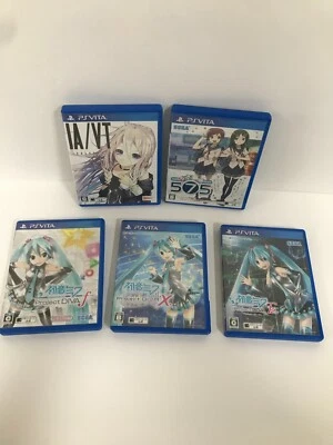 Hatsune Miku Project DIVA f f 2nd X IA/VT Colorful Utakumi 575 PS VITA 5 Set - Image 1 of 2