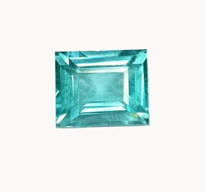 Natural Tourmaline Loose Certified 7.32 Ct Gemstone Princess Cut Tourmaline Gems - Picture 1 of 10