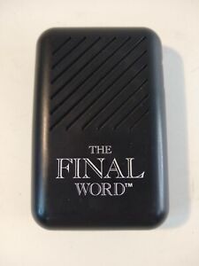 The Final Word Banning 1990 Voice Box Insult Machine Offensive Swearing Tested!