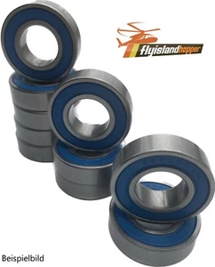 4 Stück Edelstahl Kugellager SS 6002 2RS Niro VA Rillenkugellager 15x32x9 mm - Bild 1 von 3