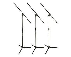 Ultimate Support MC-40B 3-Pack Pro Microphone Boom Tripod Mic Stand PROAUDIOSTAR - Picture 1 of 8