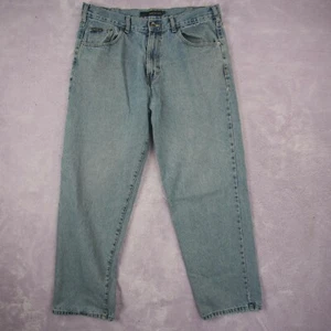 Calvin Klein Mens Jeans Size 36  Light Blue Denim - Slight Fray At Bottom - Picture 1 of 11