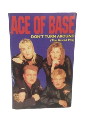 VINTAGE AUDIO CASSETTE TAPE ACE OF BASE DON'T TURN AROUND 1994 SINGLE - Image 1 of 3