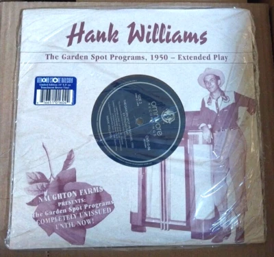 NEW Hank Williams RSD 2014 10" Lp Garden Spot Programs Ep vinyl Mint - Image 1 of 2