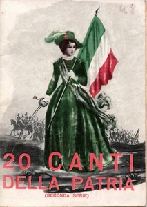 mx02 - 20 CANTI DELLA PATRIA Piccola antologia didattica- 1964 - Bild 1 von 2
