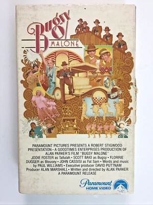 Bugsy Malone Betamax Tape Paramount Home Video 1976 - Image 1 of 4