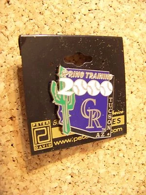 2000 SD Padres Mariners Peoria, AZ Spring Training pin MLB Cactus League c46429 - Image 1 of 2