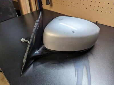 2006-2008 Silver OEM Infiniti M35 M45 Left Driver Side View Mirror - Image 1 of 3