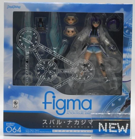 Subaru Nakajima figma 064 Magical Girl Lyrical Nanoha Action Figure Max Factory Cover