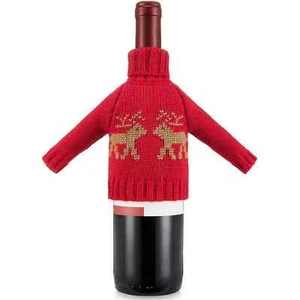 Celebrate Shop Reindeer Wine Sweater, Red - Picture 1 of 1