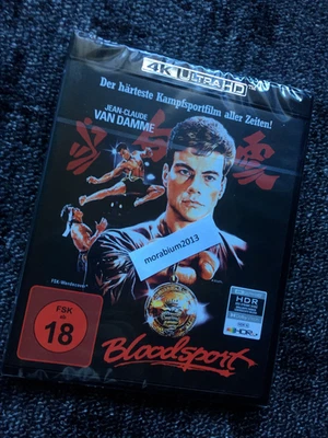 BLOODSPORT - 4K UHD - Ultra HD - Region FREE - Jean-Claude van Damme - Imagen 1 de 2