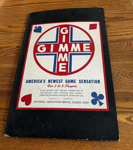 GIMME SPIELBRETT NUR 1942 KOMBINATION POKER & MICHIGAN ROMMÉ 1942 SEHR SELTEN - Bild 1 von 14