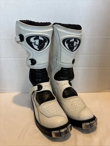 Thor Quad MX Ratchet ~ YT-20 ~ ATV / Motocross Boots ~ Size 6 ~ White/ Black - Picture 1 of 15