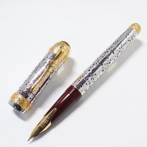 Pluma Estilográfica Pilot Namiki A.D.2000 Zodiac Burdeos 18K M Sin Usar Rara Japón  - Imagen 1 de 8