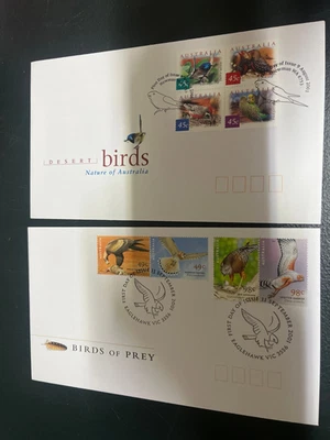 (1427) 26-8-2025 - Australia Post FDC cover - Bird related (2 covers) - Image 1 of 2