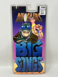 Disney's Dinosaurs Big Songs Cassette Tape Show Soundtrack 1992 Jim Henson NEW - Picture 1 of 11