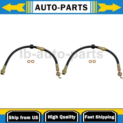 Передний тормозной шланг 2x для 1991-1993 Mercury Tracer 1,8 л - Изображение 1 из 4