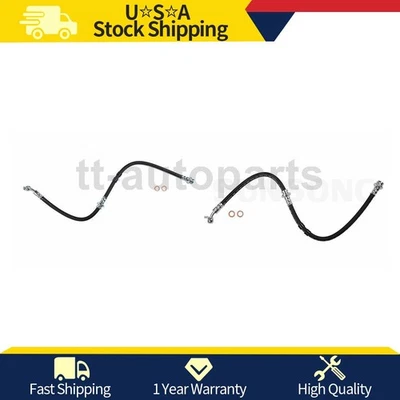 Sunsong 前刹车线软管适用于 2004 2005 2006 2007 2008 2009 年日产 Quest — 第 1/4 张图片