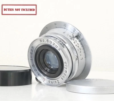 Rare! [Vintage Almost MINT] Olympus Zuiko C 4cm 40mm F2.8 L39 From JAPAN - image 1 of 4