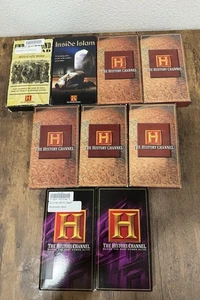 A & E + History Channel Lot of 5 VHS Tapes Modern Marvels/History of Sex/Islam.. - Picture 1 of 4