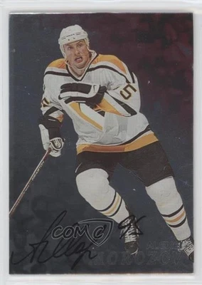 1998-99 ITG Be A Player Silver Auto Aleksey Morozov Alexei Morozov #111 Auto - Image 1 of 2