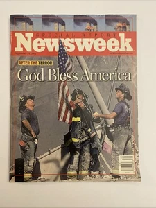 Newsweek Magazine September 24 2001 After The Terror God Bless America 9/11 - Picture 1 of 4